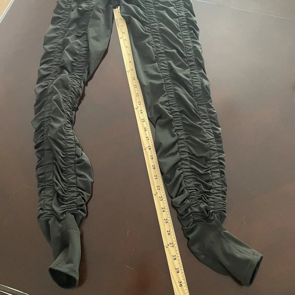 Agogie Wearable Resistance +40 Ruched Pants Black Size M Activewear Training